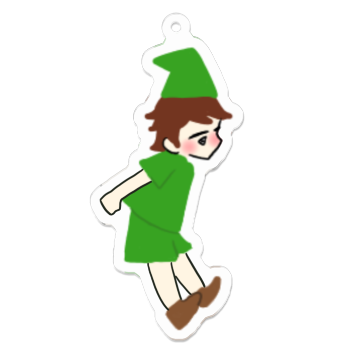 アクリルキーホルダー - 70 x 70 (mm)