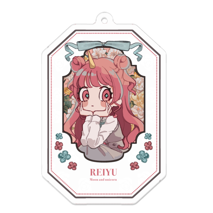 アクリルキーホルダー - 70 x 70 (mm)