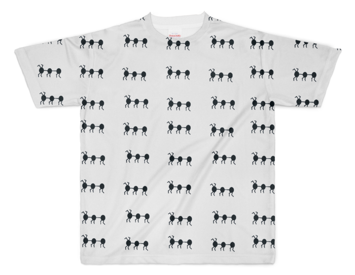 フルグラフィックTシャツ - XL - 両面印刷