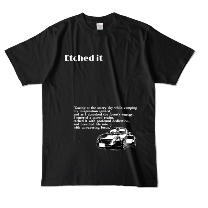 カラーTシャツ - L - ブラック (濃色)