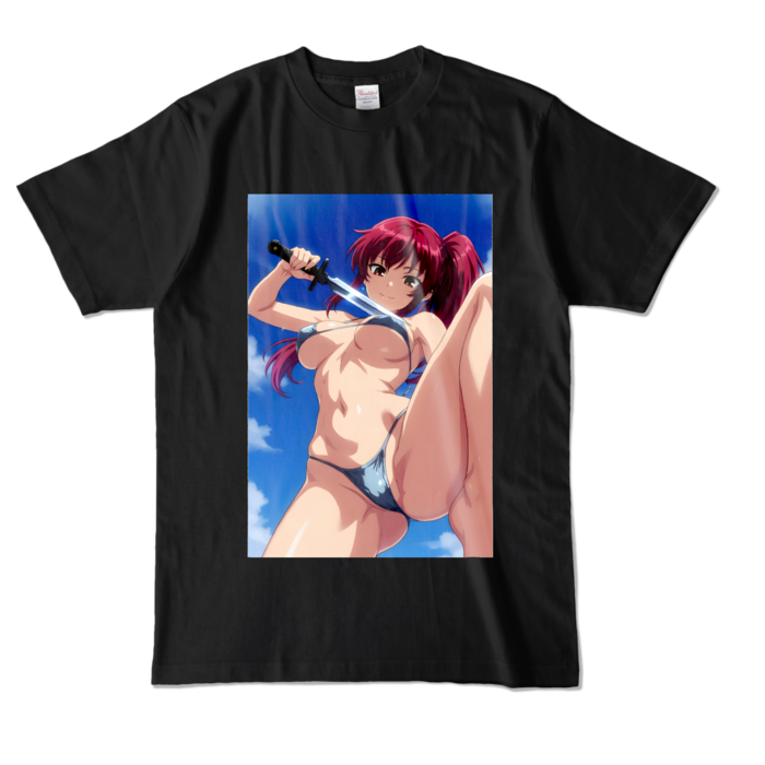 カラーTシャツ - L - ブラック (濃色)
