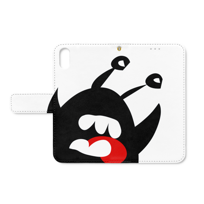 手帳型iPhoneケース - iPhone X - ストラップ穴 あり