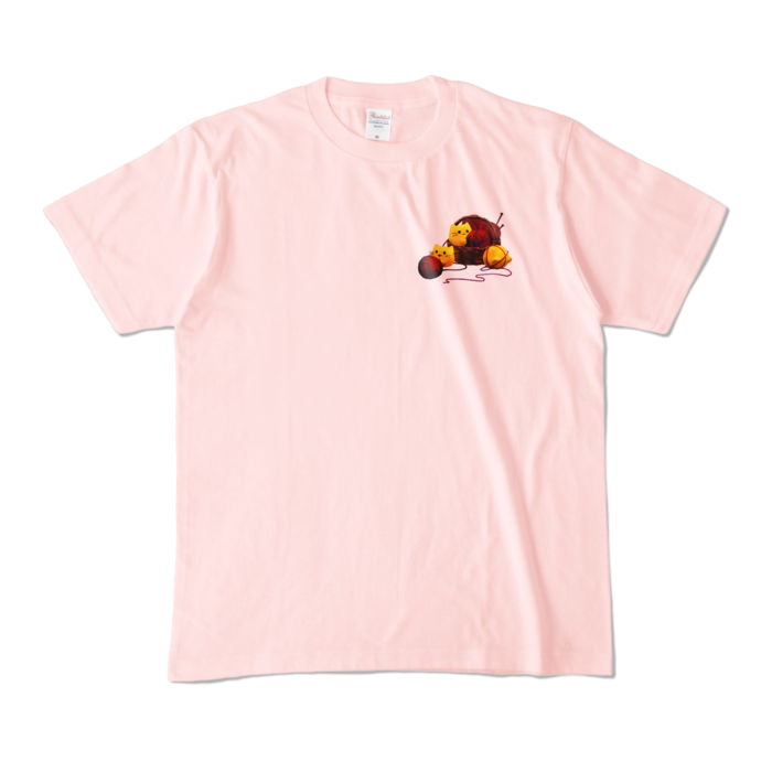 カラーTシャツ - M - ライトピンク (淡色)