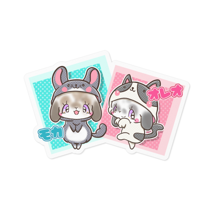 ステッカー - 100 x 100 (mm)