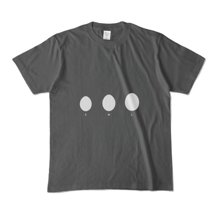 カラーTシャツ - M - チャコール (濃色)