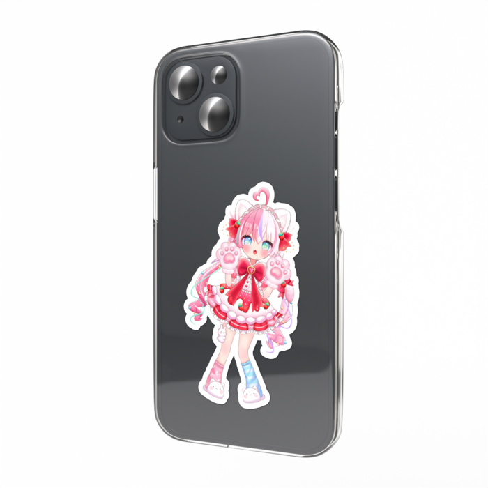 スマホステッカー 人型めあ