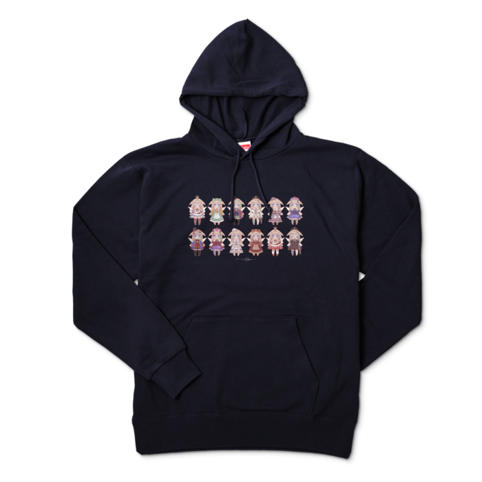 パーカー - XL - ネイビー