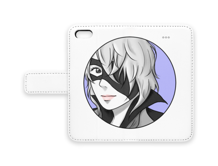 手帳型iPhoneケース - iPhone 5 / SE - ストラップ穴 なし