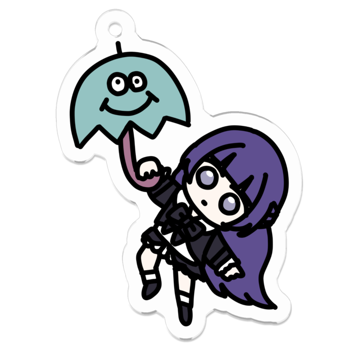 アクリルキーホルダー - 50 x 50 (mm)