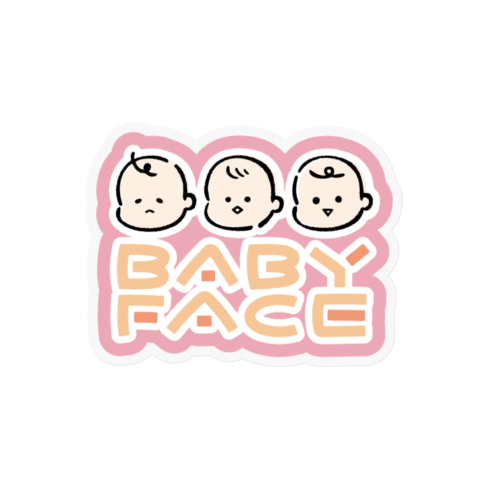 ステッカー - 100 x 100 (mm)