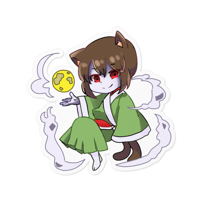 ステッカー - 100 x 100 (mm)