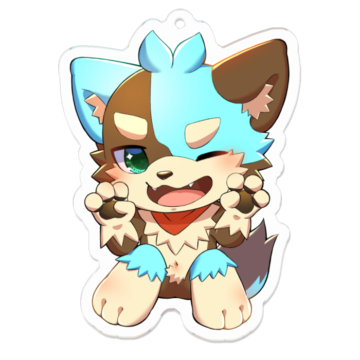 アクリルキーホルダー - 70 x 70 (mm)