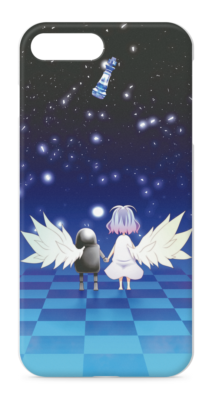 人形と少女のiphoneケース にゃっとさんくす Booth