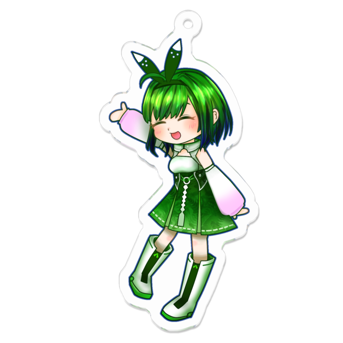 アクリルキーホルダー - 70 x 70 (mm)