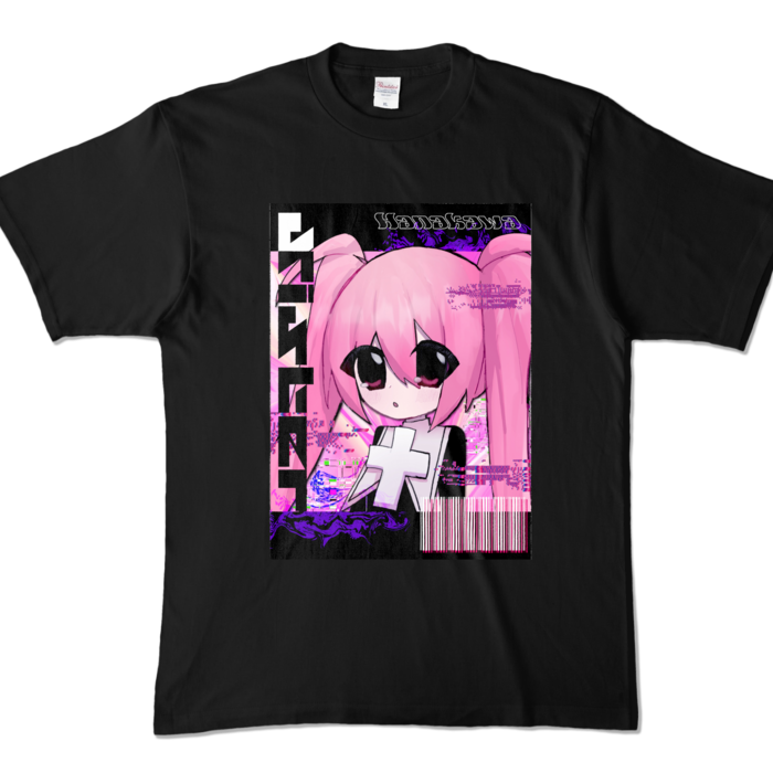 カラーTシャツ - XL - ブラック (濃色)