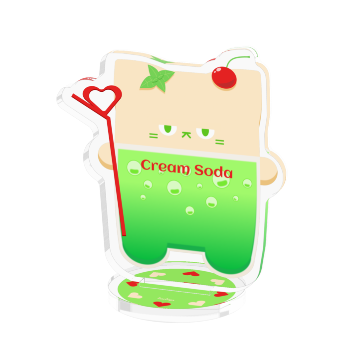 メロンクリームソーダ（ジト目）