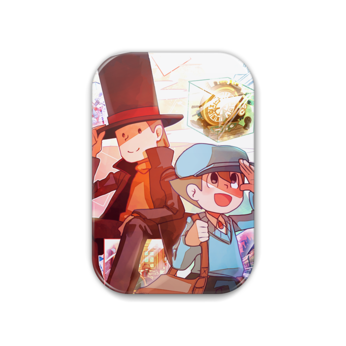 缶バッジ - 角丸 51x76mm