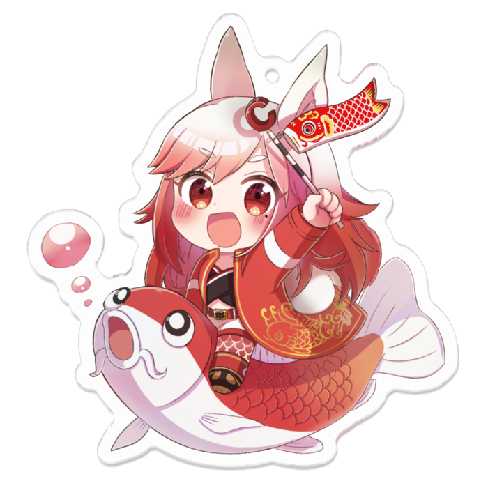 アクリルキーホルダー - 70 x 70 (mm)