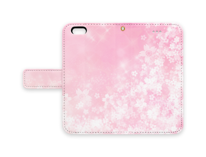 手帳型iPhoneケース - iPhone 6 / 6s - ストラップ穴 あり