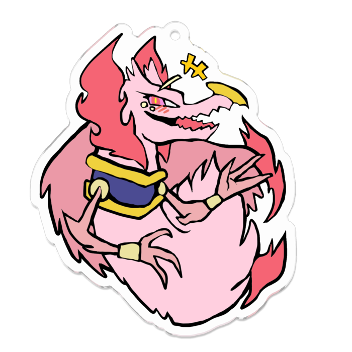 アクリルキーホルダー - 70 x 70 (mm)