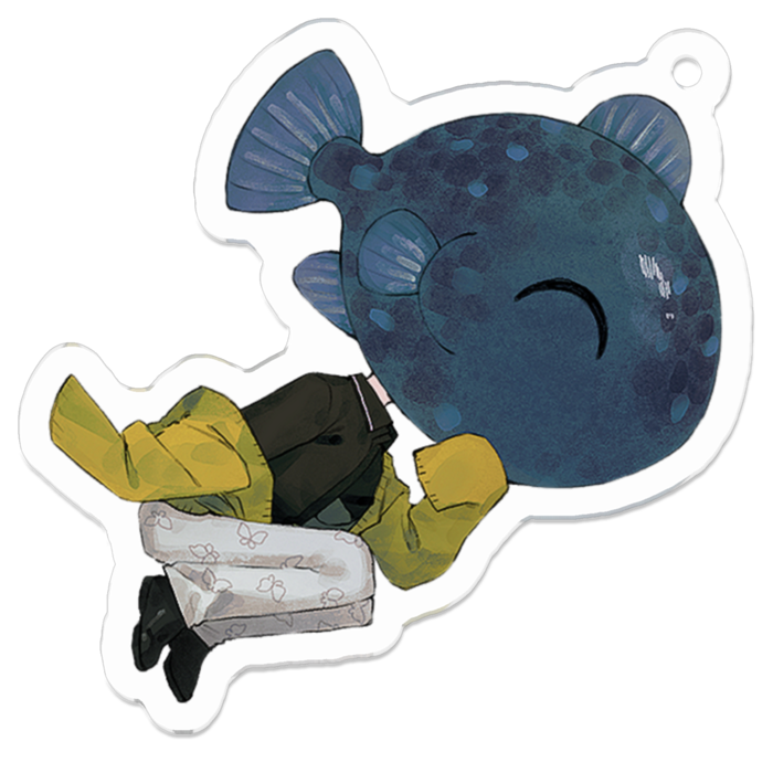 コンマ🐟アクキー