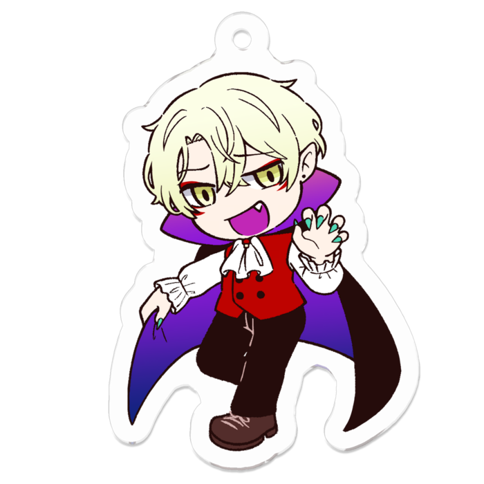 橘【ハロウィン】アクキー（50x50mm）