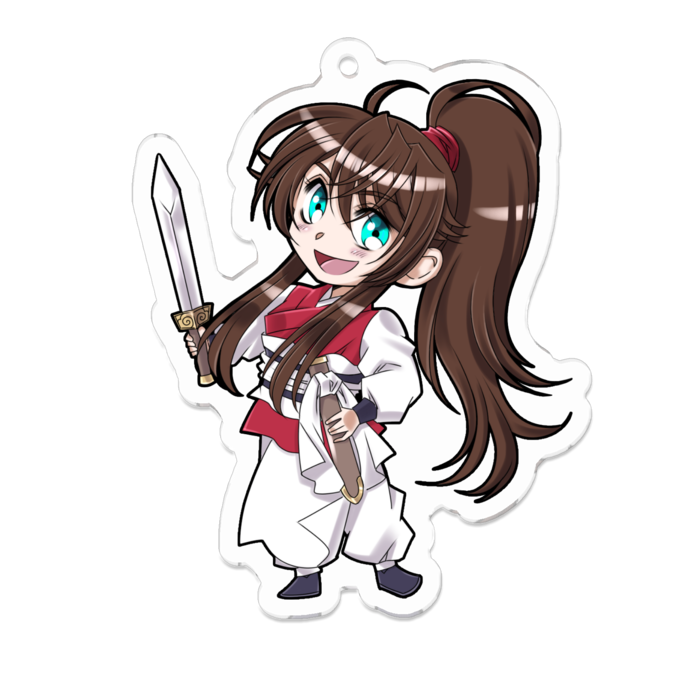 アクリルキーホルダー - 70 x 70 (mm)