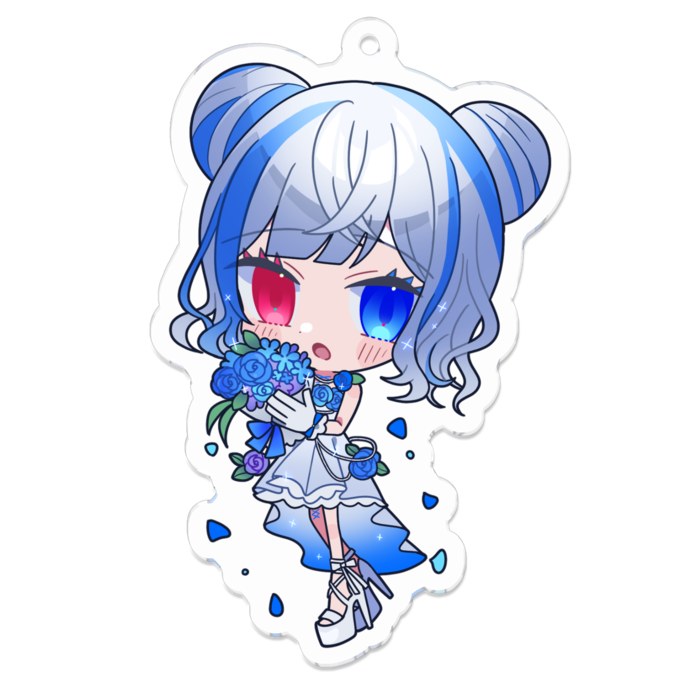 アクリルキーホルダー - 70 x 70 (mm)