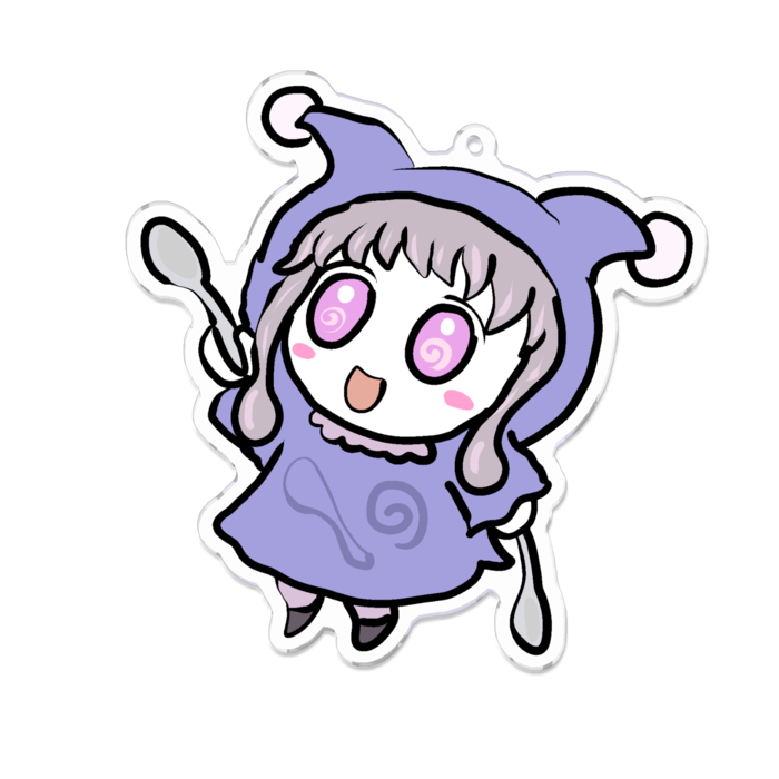 アクリルキーホルダー - 100 x 100 (mm)