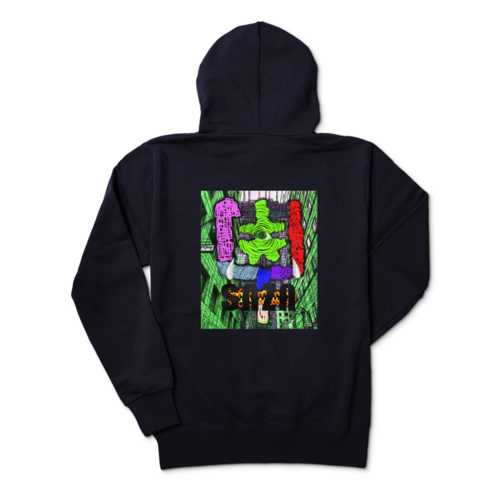 ジップパーカー - M - ネイビー