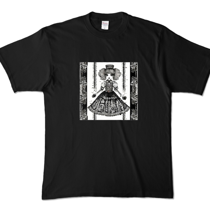 カラーTシャツ - XL - ブラック (濃色)