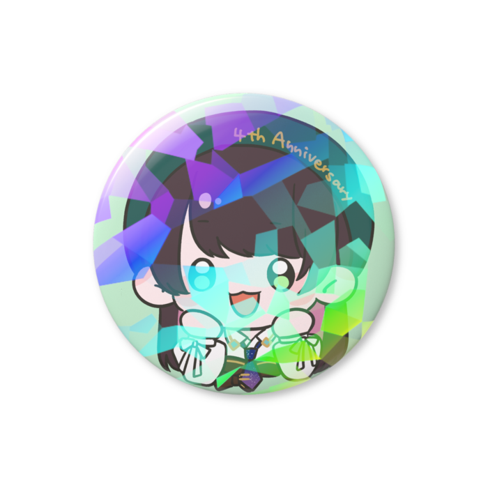 ホログラム缶バッジ - 44mm