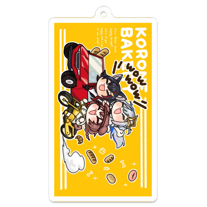 アクリルキーホルダー - 70 x 70 (mm)