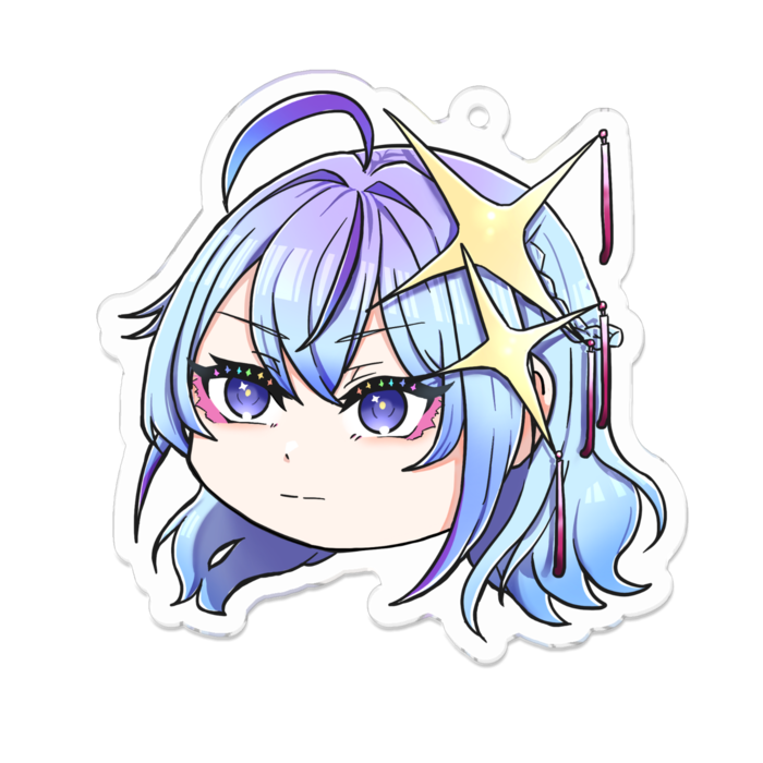 アクリルキーホルダー - 70 x 70 (mm)(1)