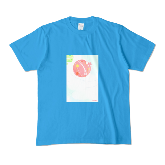 カラーTシャツ - M - ターコイズ (濃色)