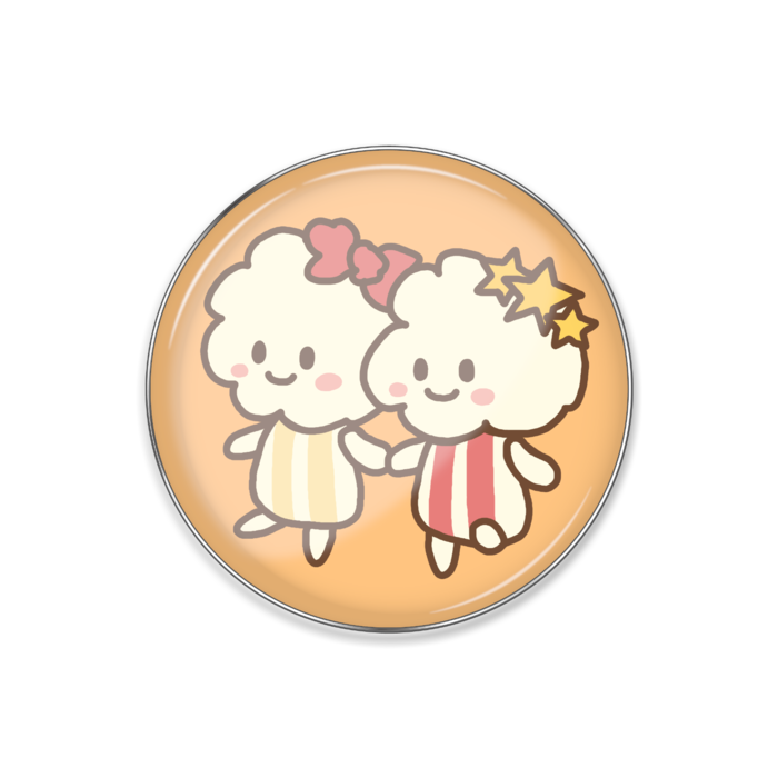 ピンバッジ - 丸形25mm