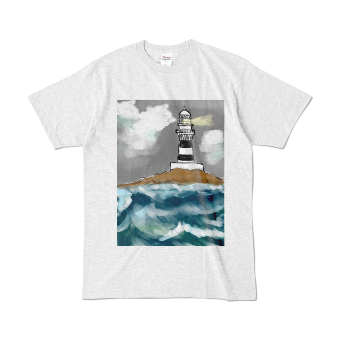 カラーTシャツ - L - アッシュ (淡色)