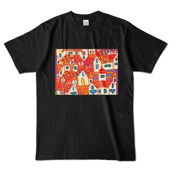 カラーTシャツ - L - ブラック (濃色)