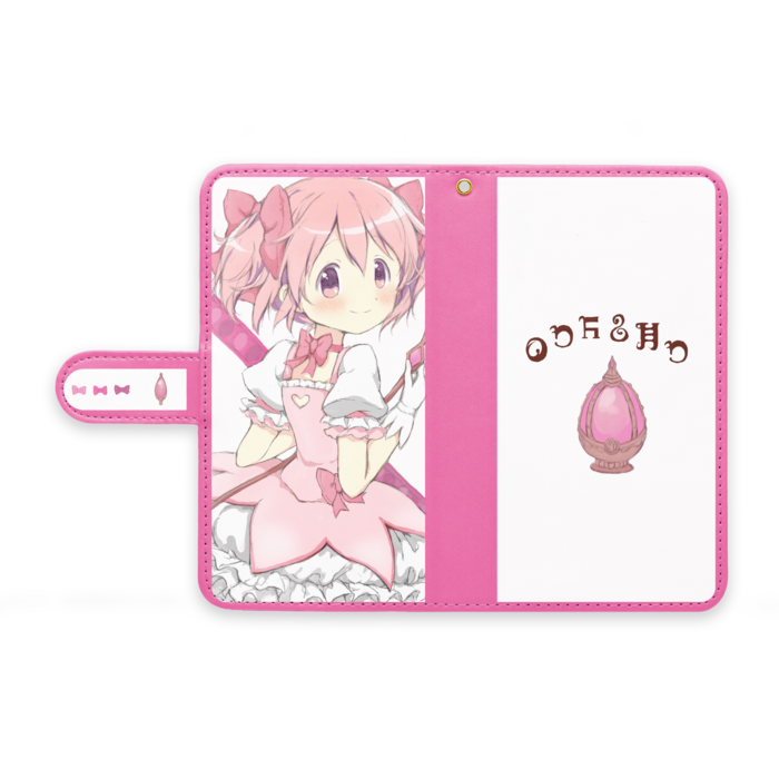 手帳型Androidケース - M - ストラップ穴 あり