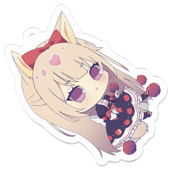 狐月奈桜 - 50 x 50 (mm)