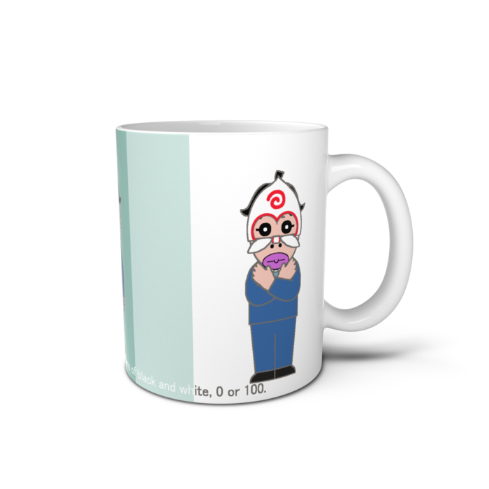 マグカップ - 直径 8 cm / 高さ 9.5 cm