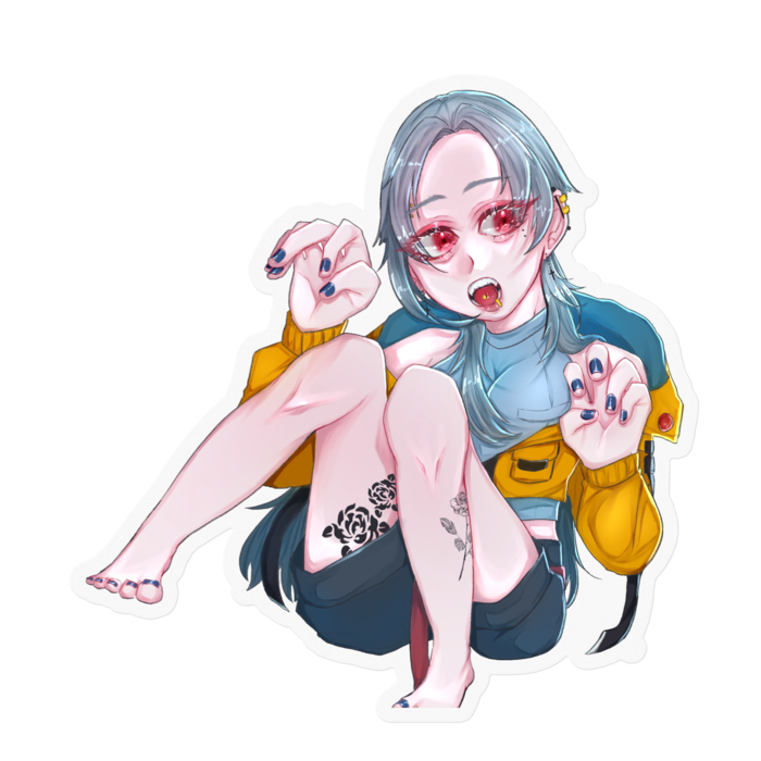 ステッカー - 100 x 100 (mm)