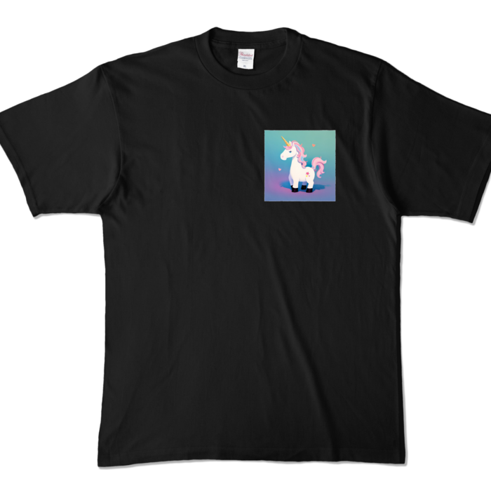 カラーTシャツ - XL - ブラック (濃色)
