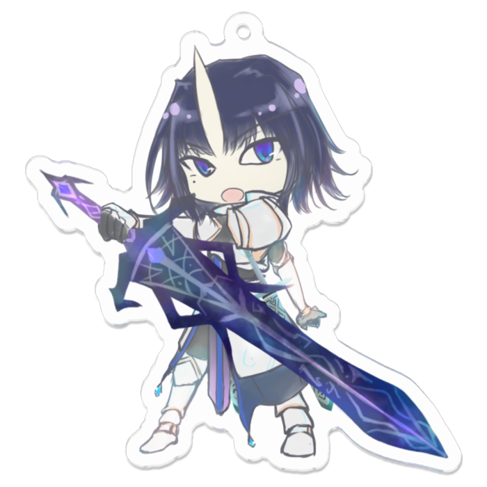 アクリルキーホルダー - 70 x 70 (mm)