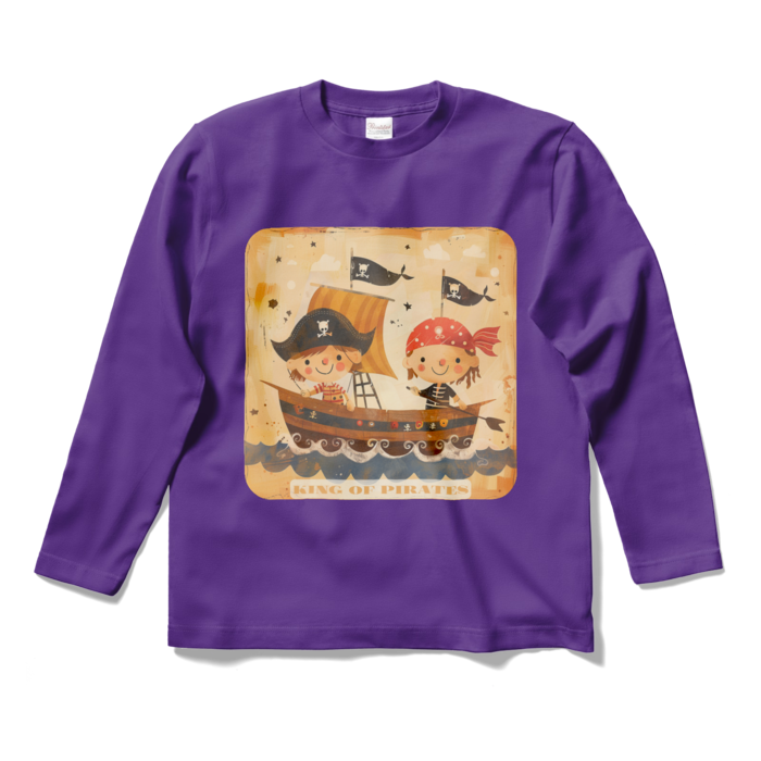 ロングスリーブTシャツ - S - パープル