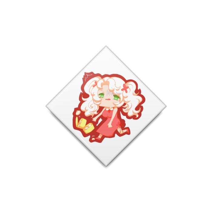 缶バッジ - ひし形40mm