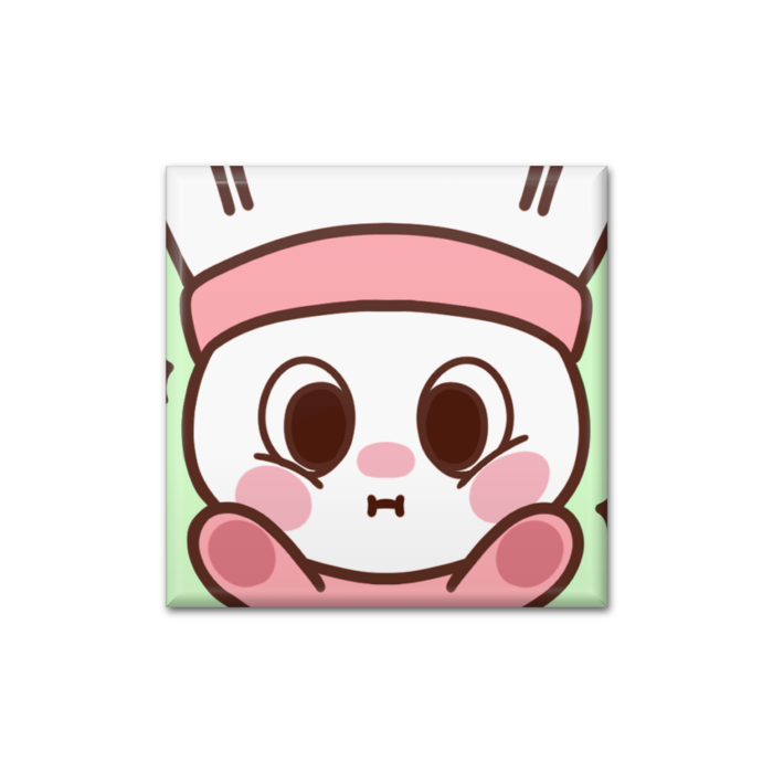 缶バッジ - 四角形40mm