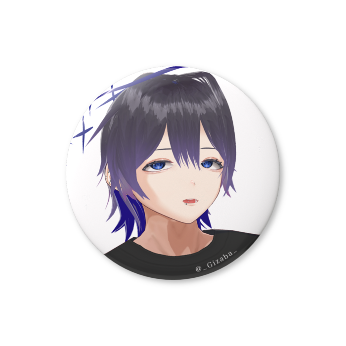 缶バッジ / ウルフカットver.