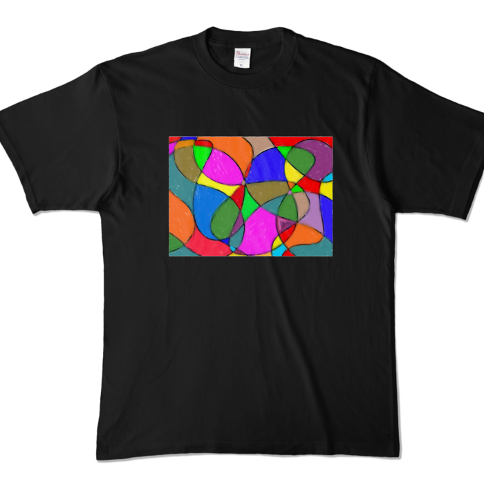 カラーTシャツ - XL - ブラック (濃色)