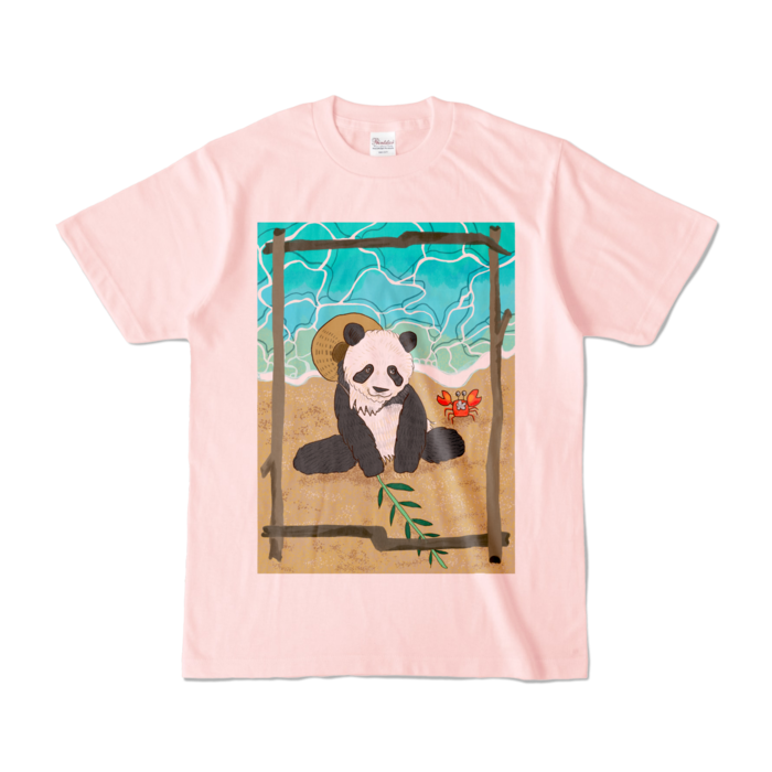 カラーTシャツ - S - ライトピンク (淡色)